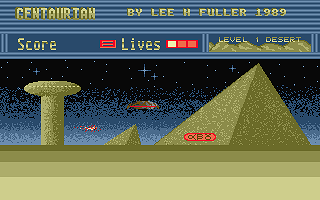 Centaurian atari screenshot